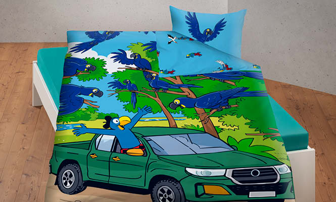 Linge de lit renforcé