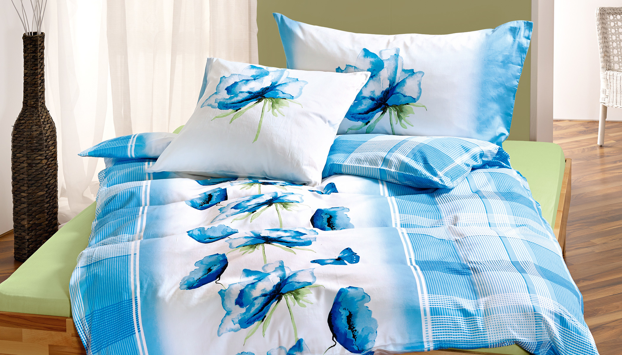 Linge de lit en satin Linge de lit en satin