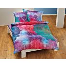 Linge de lit au motif de mandala coloré – Taie d'oreiller – 65x100 cm