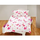Parure de lit avec motif fleuri printanier – Taie d'oreiller – 50x70 cm