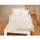 Linge de lit à motif floral brodé – Taie d'oreiller – 65x65 cm