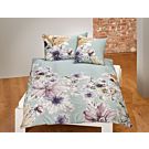Parure de lit imprimé d'un motif fleuri coloré – Fourre de duvet – 160x210 cm