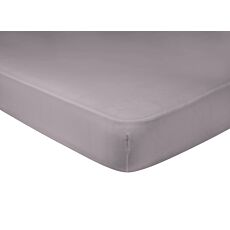 Drap-housse en jersey bio gris clair