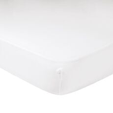 Drap-housse en jersey - blanc, 140–160x200 cm