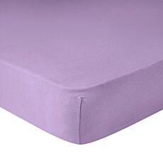 Drap-housse en jersey - lilas, 140–160x200 cm