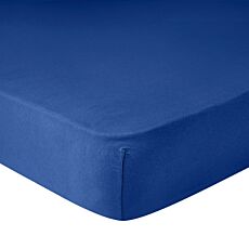 Drap-housse en jersey - bleu roi, 140–160x200 cm