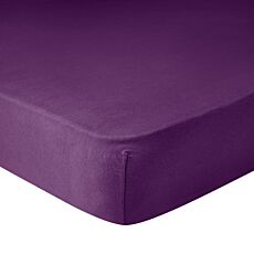 Drap-housse en jersey - mûre, 140–160x200 cm