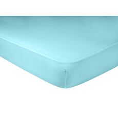 Draps-housses ESPRIT en jersey - bleu clair, 140–160x200–220 cm