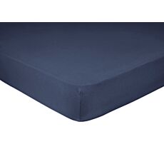 Draps-housses ESPRIT en jersey - bleu foncé, 140–160x200–220 cm