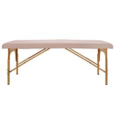 Drap-housse pour table de massage taupe