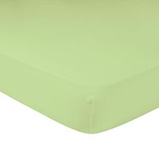 Drap-housse en éponge stretch vert clair