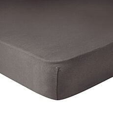 Drap-housse en éponge stretch anthracite