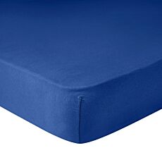 Drap-housse en éponge stretch bleu roi