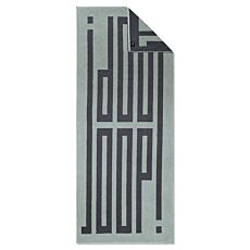 JOOP! Serviette de plage et de sauna Bars, extra longue 80x200 cm marine