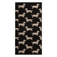 Linge de bain en éponge Cawö Dogs pour les amateurs de teckels