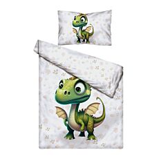 Parure de lit avec adorable dragon