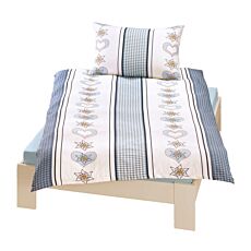 Parure de lit avec motif alpin