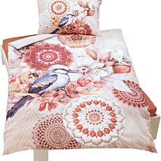 Parure de lit avec mandala et nature