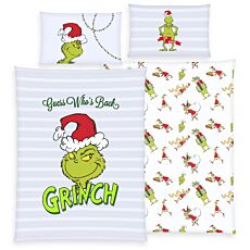 Parure de lit «Grinch» pour des nuits festives