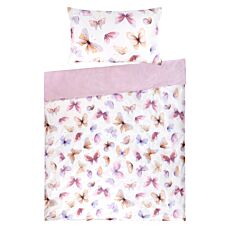 Parure de lit ESPRIT ornée de délicats papillons