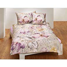 Parure de lit orné d'un élégant motif floral – Taie d'oreiller – 50x70 cm