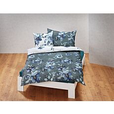 Parure de lit avec motif floral tendance