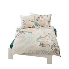 Parure de lit avec roses vintage