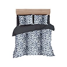 Linge de lit imprimé sauvage avec léopard