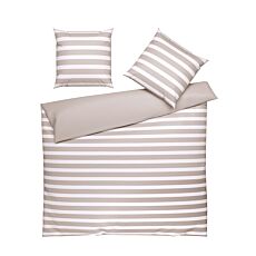 Linge de lit à rayures classiques