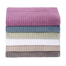 Tapis de sortie de bain rayé