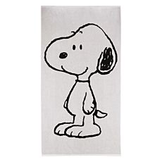 PEANTUS Linge de plage Snoopy Beach en velours