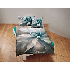 Linge de lit au design floral aquarelle