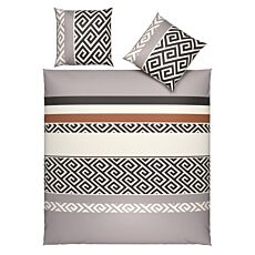 Linge de lit au design graphique