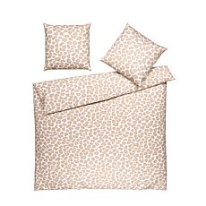 Linge de lit en mousseline avec imprimé léopard