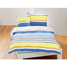 Parure de lit à rayures audacieuses – Taie d'oreiller – 50x70 cm