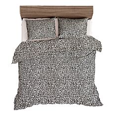 Linge de lit à imprimé animal tendance