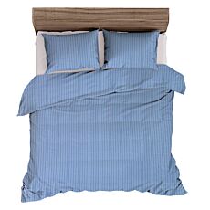 Linge de lit au motif rayé classique