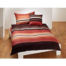 Linge de lit rayé aux belles couleurs – Fourre de duvet – 160x210 cm