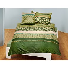 Linge de lit avec motif genre nénuphars – Taie d'oreiller – 65x100 cm