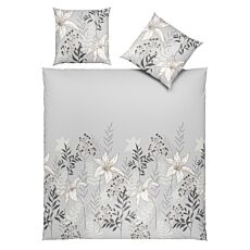 Linge de lit à motifs de lys