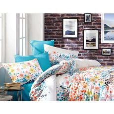 Linge de lit à motif de fleurs – Taie d'oreiller – 50x70 cm
