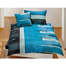 Linge de lit à losanges – Fourre de duvet – 160x210 cm