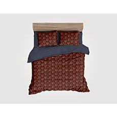 Linge de lit avec motif d'hexagones – Fourre de duvet – 160x210 cm