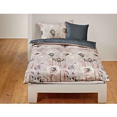 Parure de lit agrémenté d'un superbe motif de fleurs des champs – Taie d'oreiller – 50x70 cm