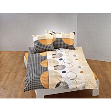 Linge de lit au design graphique