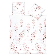 Linge de lit au motif floral printanier