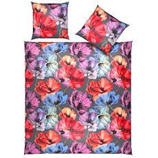 Linge de lit à imprimé floral décoratif