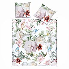 Linge de lit à fleurs