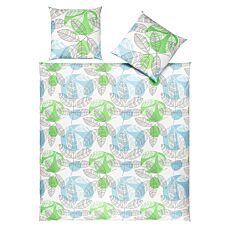 Linge de lit au design naturel et frais
