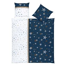 Linge de lit au design étoilé